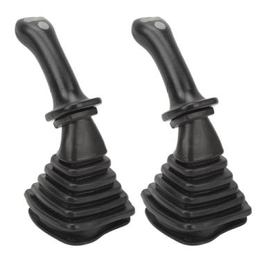 Imagem de LiebeWH Alça de Joystick de Escavadeira, Alavanca Ergonômica de Escavadeira de 3 Botões, Liga de Alumínio ABS Durável, Substituição para Doosan DH DX150 215 225 300 370-9C, Ideal para Mini