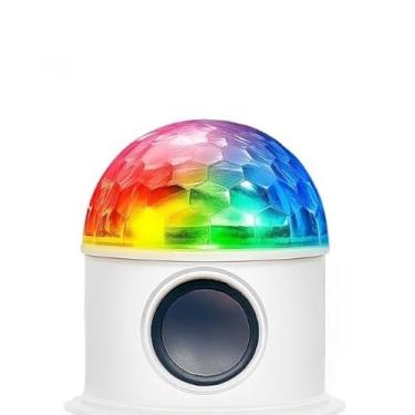 Imagem de Lâmpada Globo Giratória LED RGB Colorido – Ideal para Festas e Ambientação(Globo De Festa)