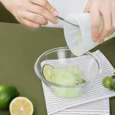 Imagem de Recipiente termico com gelo e smoothie para bebida refrescante, reutilizavel