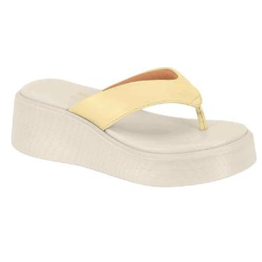 Imagem de Sandalia Vizzano De Dedo Plataforma 6525.100.18462.83683 Amarelo 036