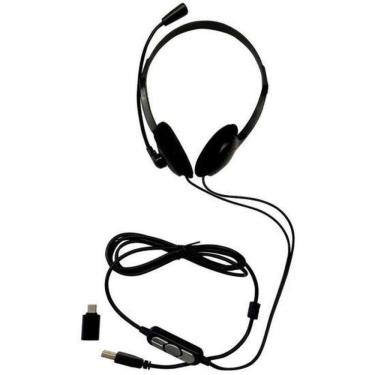Imagem de Headset Office Bright Usb Adaptador Usb-c