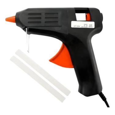 Imagem de Pistola De Cola Quente Pequena Bivolt 20w C.2 Refis De Cola - Sq Comer