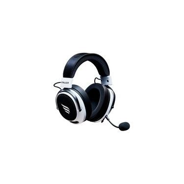 Imagem de Headset Gamer Sem Fio Fallen Morcego Pro Wireless, 7.1 Virtual, Surround, Bluetooth 5.2, Microfone Destacável, Branco - HE00061