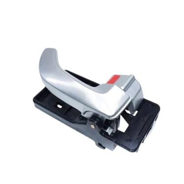 Imagem de Ajuste Compatível com hyundai tucson 2005-2009 interno 82610-2e010 82620-2e010 maçaneta da porta interna dianteira e traseira esquerda direita(Silver gray right)