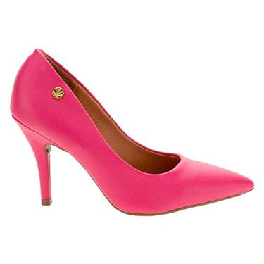 Imagem de Sapato Feminino Vizzano Scarpin Salto Fino Alto Rosa 36