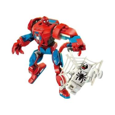 Imagem de Blocos De Montar Super-Heróis Vingadores Thor Homem De Ferro Thanos Fi