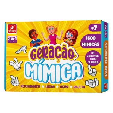Imagem de Jogo Geração Mímica Brincadeira de Criança
