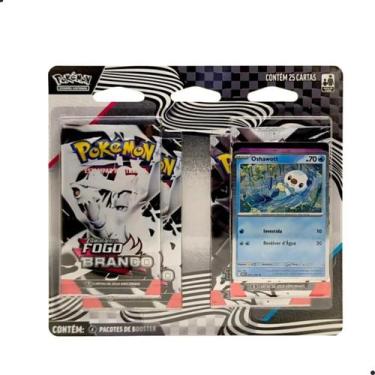 Imagem de Pokemon blister quaduplo pokemon -fogo branco e raio negro, Azul