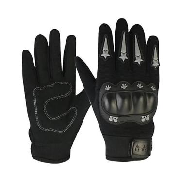 Imagem de Luvas Táticas Infantis Para Ciclismo Com Proteção Rígida Para Os Nós D
