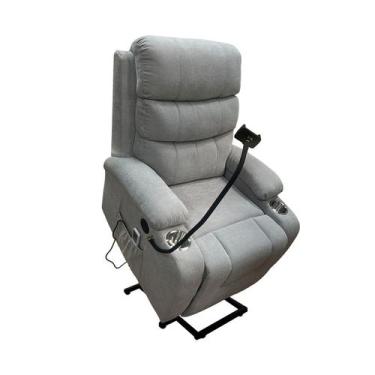 Imagem de Poltrona do Papai Reclinável Elétrica Austin Lift Massagem USB Suporte
