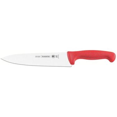 Imagem de Faca para carne 10" Vermelha - Tramontina