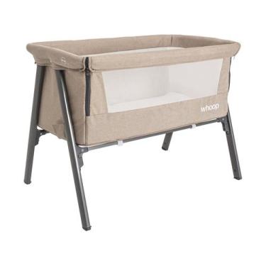 Imagem de Berço Lado A Lado Lazy Kiddo Fixa Na Cama Dos Pais Até 9kg Cor Capucci