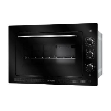 Imagem de Forno Elétrico de Embutir Mueller 50 Litros Preto Fosco com Painel Digital MFE50k-127v 