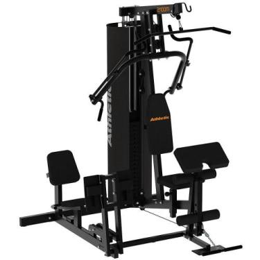 Imagem de Estação De Musculação Multifuncional Athletic 2100m 40+ Exercícios - Q