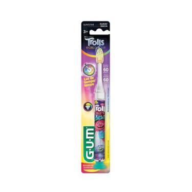 Imagem de Gum escova dental macia kids trolls