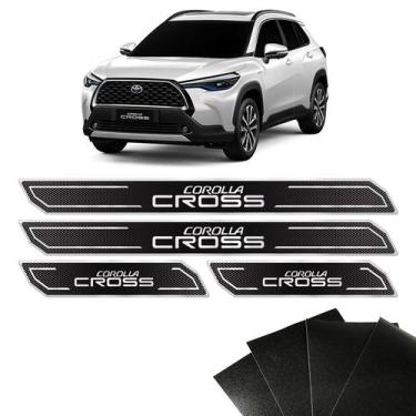 Imagem de Kit Soleira Toyota Corolla Cross E Protetor De Porta - SPORTINOX
