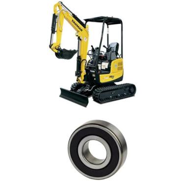 Imagem de Rolamento Roda Tensora Lagarta Mini Escavadeira YANMAR Vio e SV08 - AD