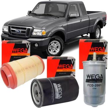 Imagem de Kit filtro oleo + ar + combustivel - ranger 2006 a 2011 - kit01022 - W