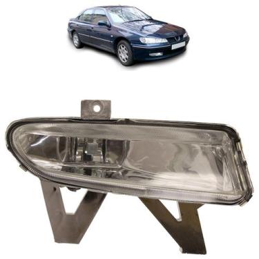 Imagem de Farol Milha Auxiliar 406 1999 2000 2001 2002 2003 2004 Máscara Cromada