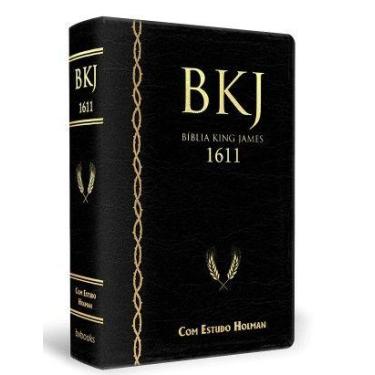 Imagem de Biblia King James com Estudo Holman Preta (isbn:9788581581811) - BVBOO