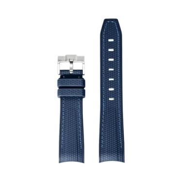 Imagem de Pulseira De Relógio Esportiva De Silicone À Prova d'Água De 20mm Para 