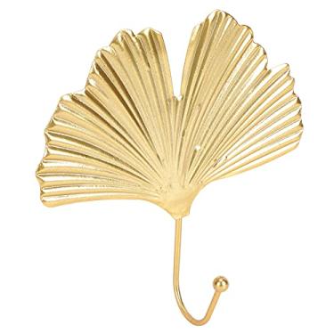 Imagem de Entatial Ganchos para pendurar, gancho de parede adesivo de ferro gancho adesivo para decoração de casa para presente para inauguração de casa (dourado C)