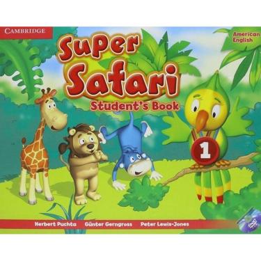 Imagem de American Super Safari 1 - Student`s Book With DVD-ROM