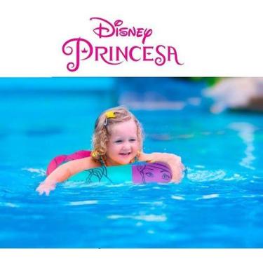 Imagem de Boia Circular Com Fralda Inflável Infantil Princesas Disney 56 Cm Ø -