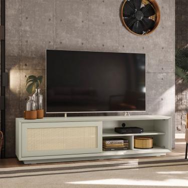 Imagem de Rack Corumbá com Tela Off White 160 cm