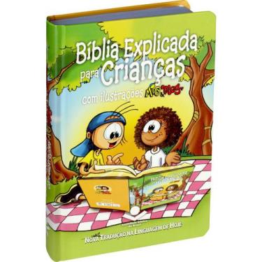 Imagem de Livro - Bíblia Explicada Para Crianças Com Ilustrações Mig & Meg
