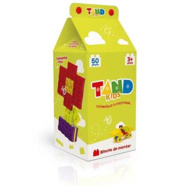 Imagem de Blocos De Montar - Tand Kids - 50 Peças - Toyster