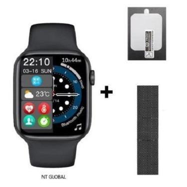 Imagem de Relógio Smartwatch Iwo W27 Pro Serie 7 Versão Global português W 27 Pro Watch7-Unissex
