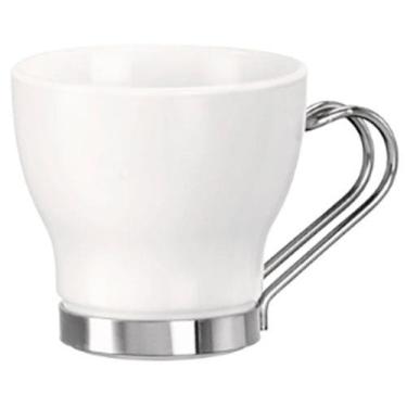 Imagem de Xícara Luigi Bormioli Espresso Aromateca Branca - 109ml