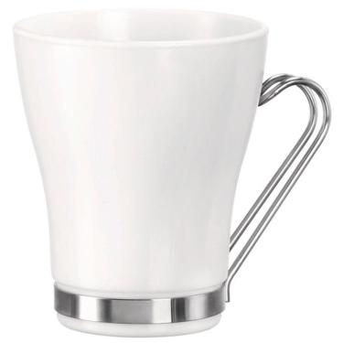 Imagem de Xícara Luigi Bormioli Cappuccino Aromateca Branca - 235ml