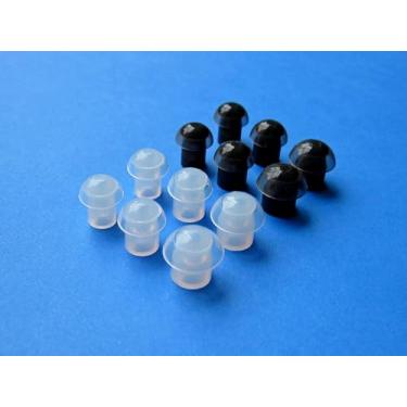 Imagem de 12 peças - P/M/G (NMH-CL:B) conjunto de fones de ouvido intra-auriculares de reposição com isolamento de ruído compatíveis com Philips SHE, SHO, SHS, SHQ, SHB Series