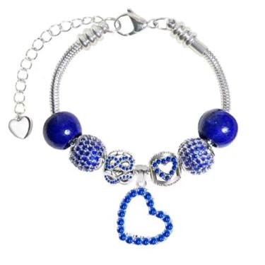 Imagem de White Birch Pulseiras Pandora Fit para mulheres, amor infinito para mulheres, Pedra preciosa, Zircônia cúbica