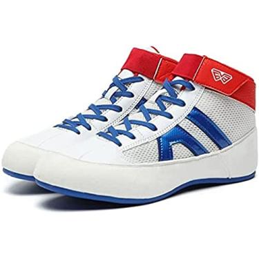 Imagem de Botas De Boxe/sapatos De Luta Livre Para Crianças, Calçados De Boxe Antiderrapantes E Respiráveis ​​para Meninos, Meninas, Adequados Para Esportes, Luta, Levantamento De Peso, Treinamento Em Artes
