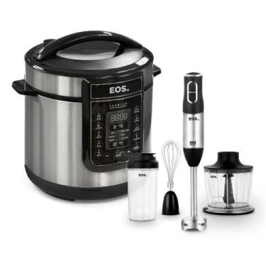 Imagem de Panela de Pressão Elétrica Digital EPP60DI com Mixer Miniprocessador 3