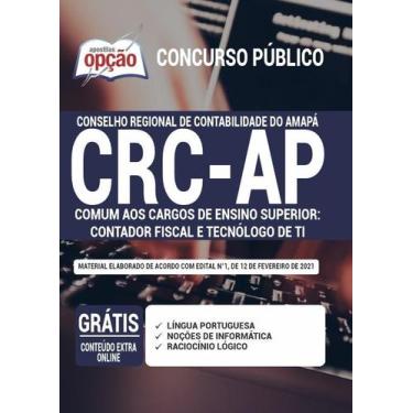 Imagem de Apostila CRC-AP - Comum aos Cargos de Ensino Superior: Contador Fiscal