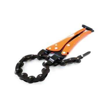 Imagem de Alicate de travamento de cortador de tubos de corrente Grip-On 186-12 de 30,5 cm, resistente em epóxi laranja