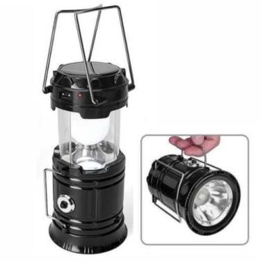 Imagem de Lampiao E Lanterna Led Recarregavel Solar e Energia - Luatek
