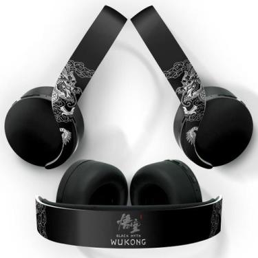 Imagem de Adesivo Compatível PS5 Headset Pulse 3D Playstation 5 Skin - Black Myt
