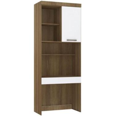 Imagem de Bancada De Estudos Modulada 90cm - 1 Porta E 1 Gaveta Paris - LUCIANE 