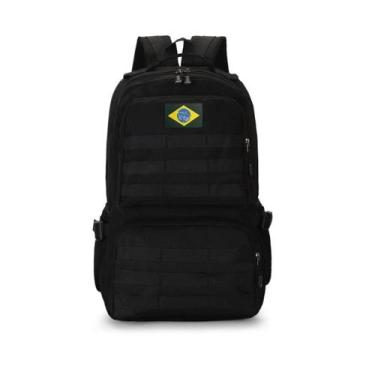 Imagem de Mochila Tática 50l Reforçada Impermeável - Unistar, Preto
