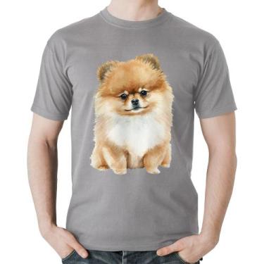 Imagem de Camiseta Algodão Cachorro Spitz Alemão Lulu da pomerânia - Foca na Mod