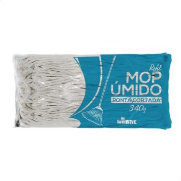 Imagem de Refil para Esfregão Mop Úmido 340g Ponta Cortada Nobre