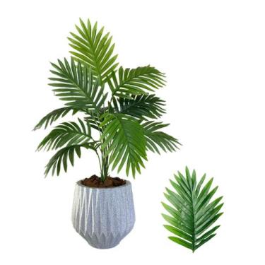 Imagem de Planta Artificial Palmeira Com Vaso Origami Polietileno  - ROTOP