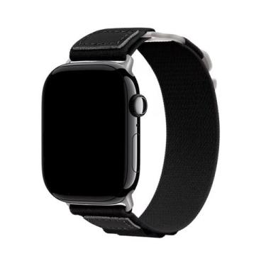 Imagem de Pulseira Nylon Alpinista Militar Rústica Compatível com Apple Watch - 