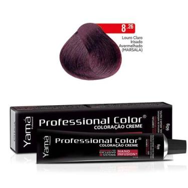 Imagem de Coloração Professional Color 8.26 Louro Claro Irisado Avermelhado Mars