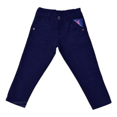Imagem de Calça Sarja Sport Fino - Miguelito Moda Infantil, TAM.P - Bebe de 0 A 